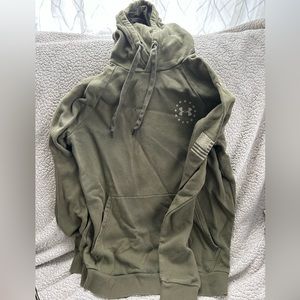 Olive green Under Armour hoodie!